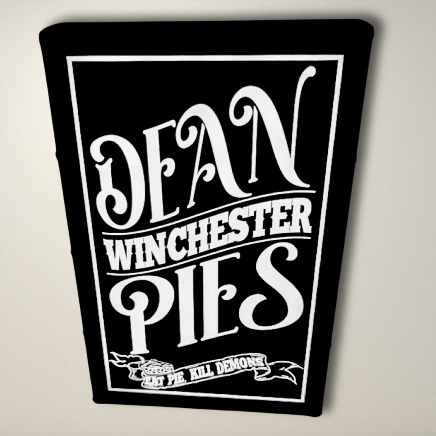 Supernatural Inspired Dean Winchester Pies LED Lightbox