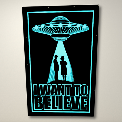 X-Files inspired LED Light Box