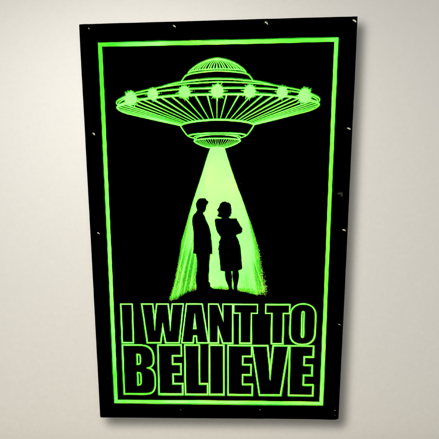 X-Files inspired LED Light Box