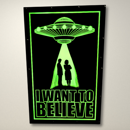X-Files inspired LED Light Box