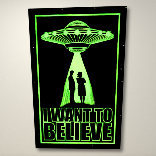 X-Files inspired LED Light Box