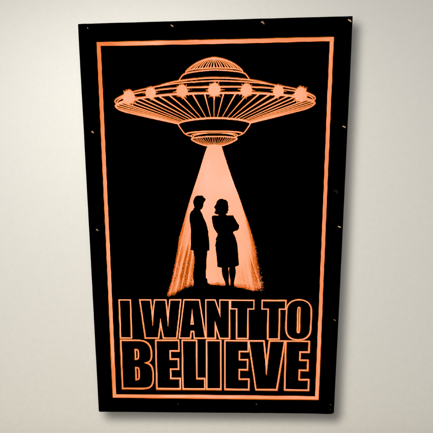 X-Files inspired LED Light Box
