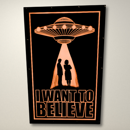 X-Files inspired LED Light Box