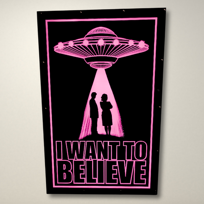 X-Files inspired LED Light Box