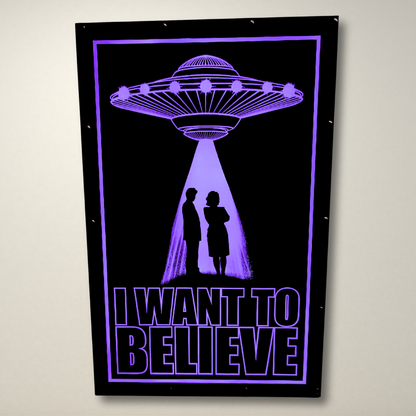 X-Files inspired LED Light Box
