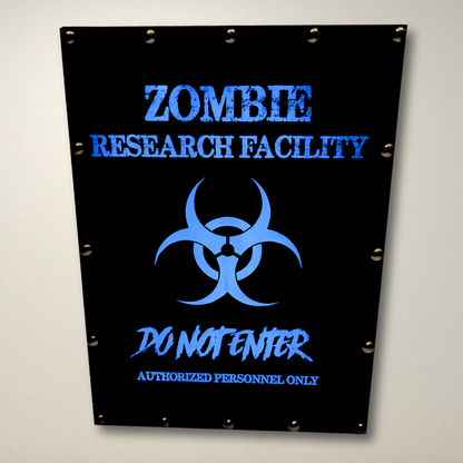 Zombie Research Facility LED Lightbox Medium