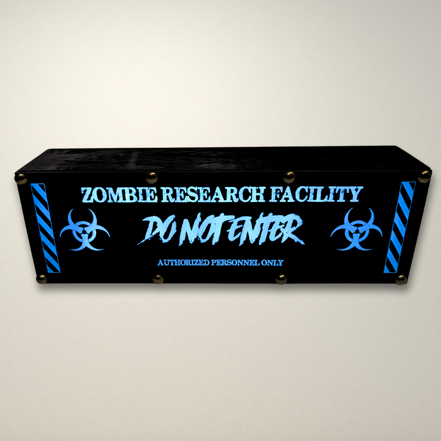 Zombie Research Facility LED Lightbox Small