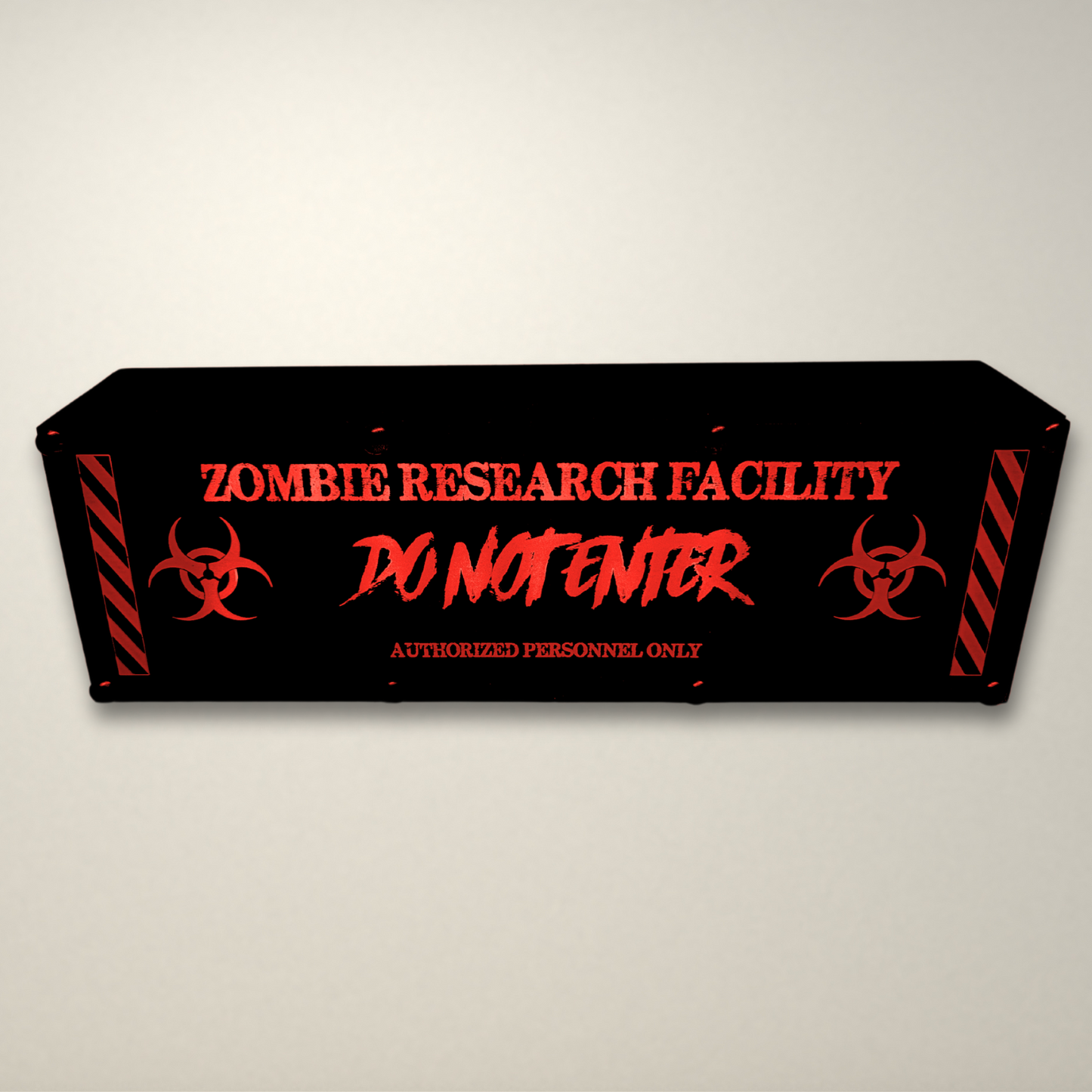 Zombie Research Facility LED Lightbox Small