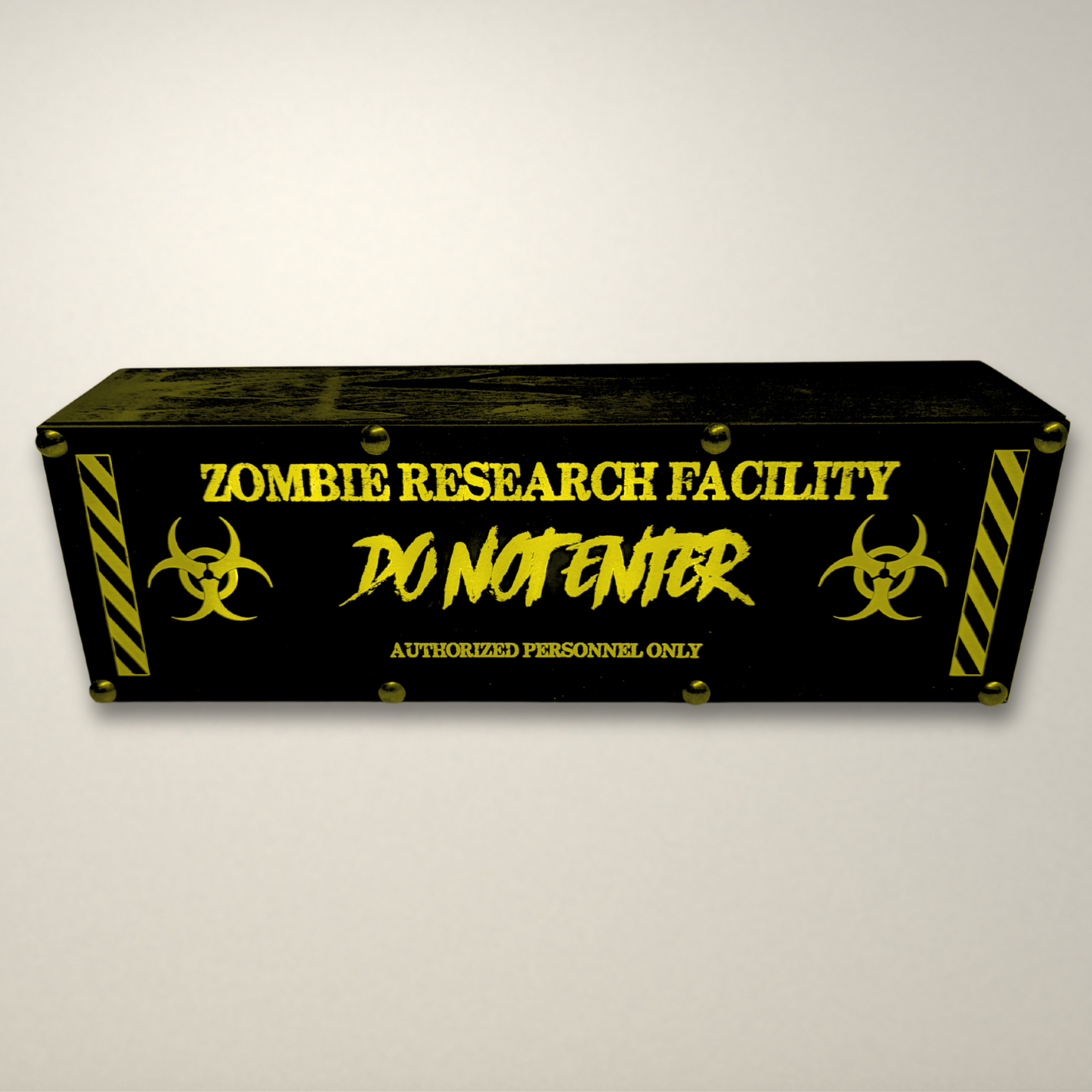 Zombie Research Facility LED Lightbox Small