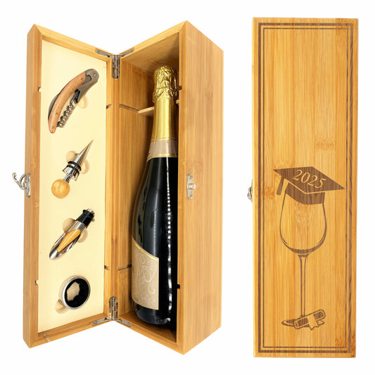 Graduation Wine Accessory Box